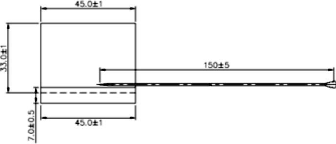Actual product image Delock LTE/HSPA/GSM antenna, MHF/U.FLI/I-PEX (Wi-Fi)