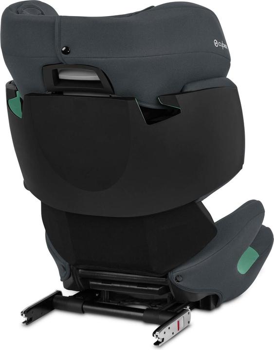 Actual product image Cybex SOLUTION X I-FIX Cobblestone Grey | dark grey (Booster seat, ECE R129/i-Size Standard)