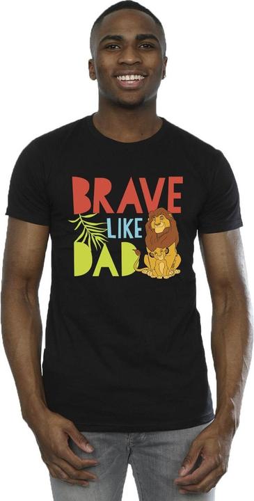 Image du produit Disney - T-shirt THE LION KING BRAVE LIKE DAD - Homme (4XL)