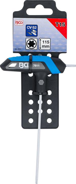 Immagine prodotto BGS Cacciavite con impugnatura a T | T-Star (per Torx) | T15 (Sezione T)