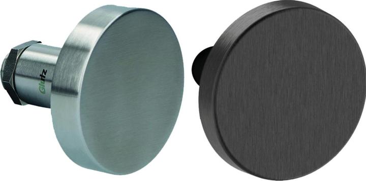 Actual product image Glutz Türknopf 5836-53 PVD schw. M10 (Door knob)