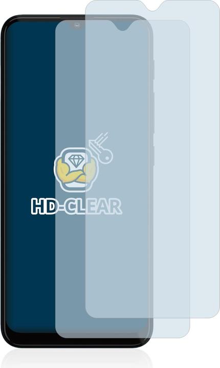 Actual product image BROTECT Screen Protector Clear (2 Piece, Motorola Moto G10)
