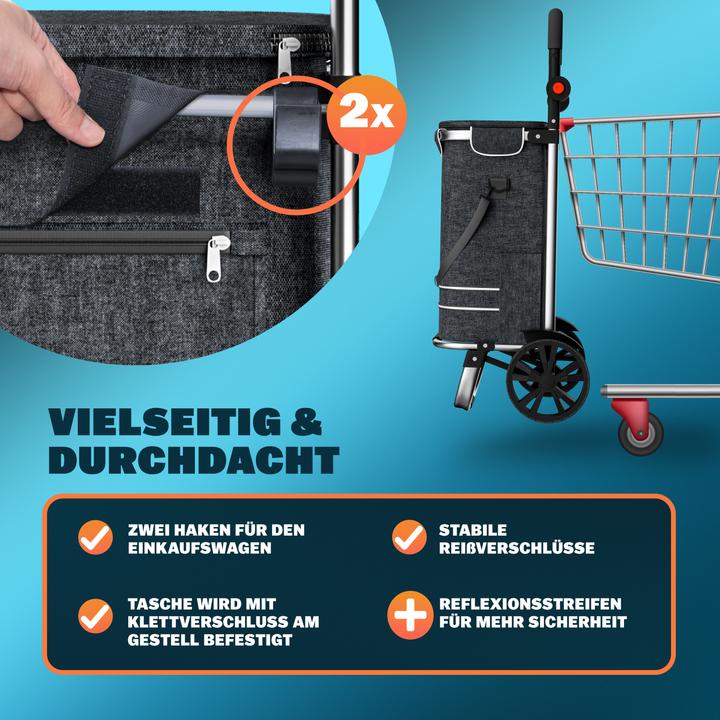 Immagine prodotto Monzana Carrello spesa 2 in 1