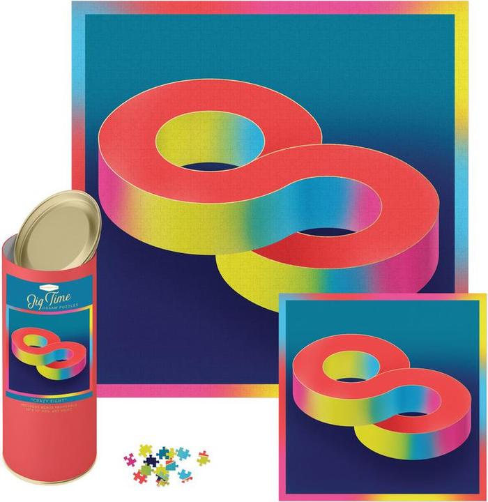 Immagine prodotto Designworks Puzzle - Crazy 8 Color Blast (1000 pezzi)