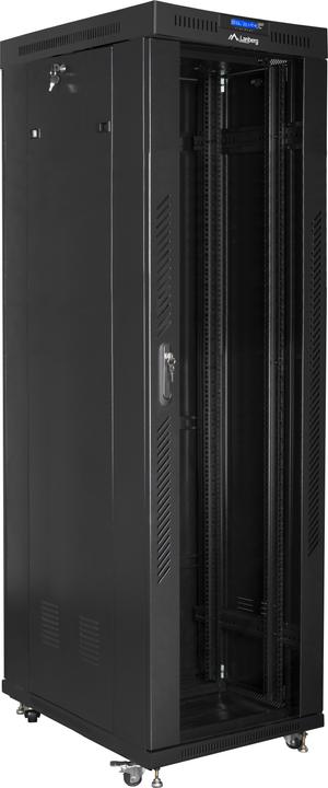 Produktbild Lanberg FF01-6042-12B Rack 42U Freistehendes Gestell (42 HE, 19 Zoll Rack)