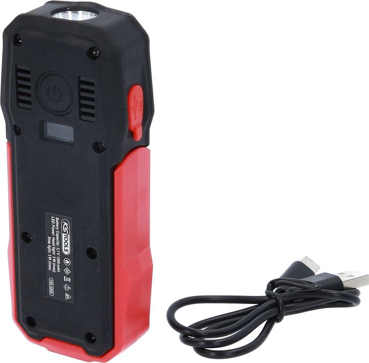 Actual product image KS Tools Mobile workshop hand lamp 300 lumen (130 lm)
