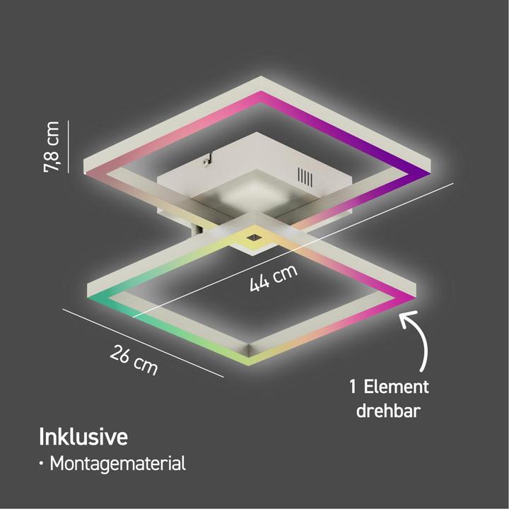 Produktbild Tint Smarte Zigbee Deckenleuchte Cano (2800 lm)