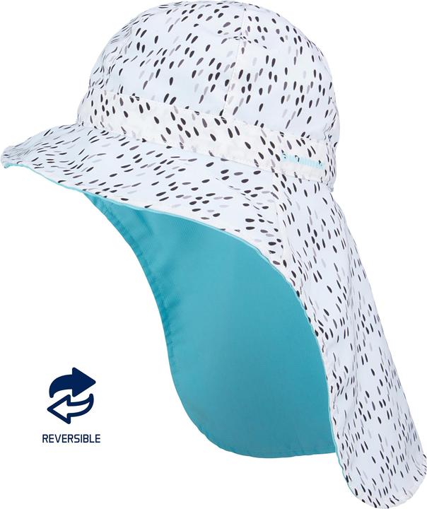 Image du produit NoName UV Cap With Neck Flap Junior Réversible Bora Bleu