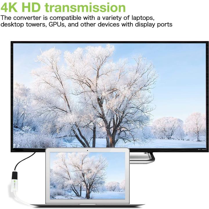 Immagine prodotto Techly Da DisplayPort a (HDMI, 15 cm)