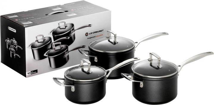 Immagine prodotto Le Creuset Set di pentole professionali (20 cm, Set di pentole e padelle da cucina, Alluminio)