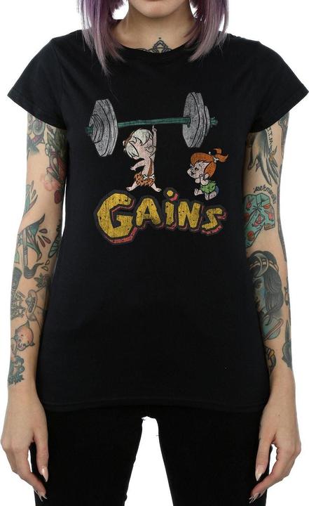 Produktbild The Flintstones Bam Bam Gains Distressed TShirt (S)