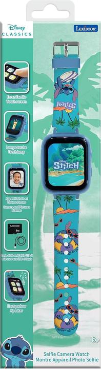 Produktbild Lexibook Stitch-Farbdisplay-Uhr mit Kamera (Multilingual)