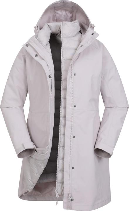Immagine prodotto Mountain Warehouse Alaskan Giacca Lungo 3 In 1 Donna (46 D)