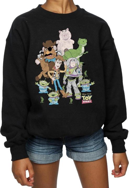Actual product image Disney Girls Toy Story Group Sweatshirt (152, 158)