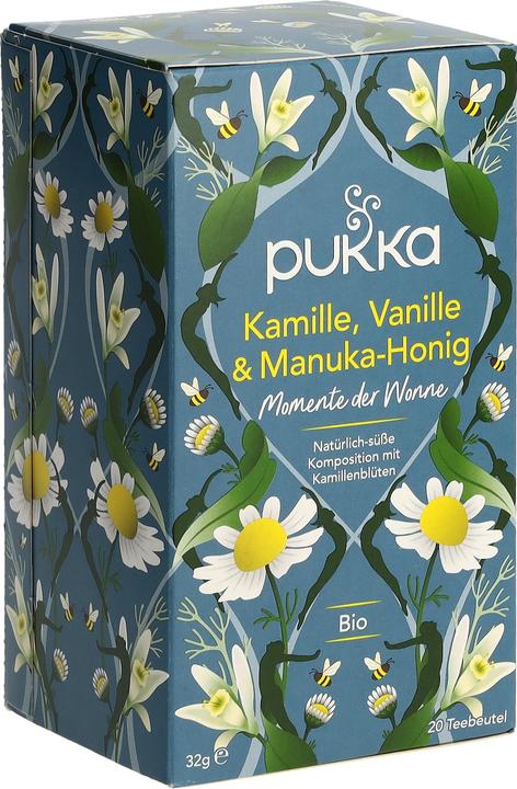 Actual product image Pukka Chamomile, Vanilla & Manuka Honey (32 g)