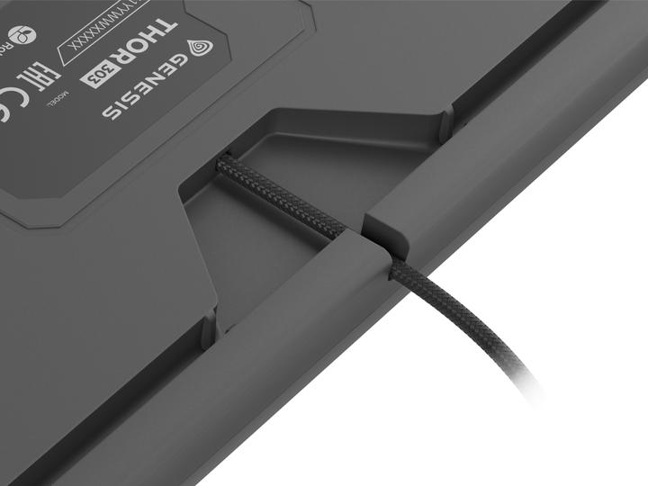 Image du produit Genesis Clavier de jeu THOR 303 silent filaire FR (DE, Filaire)