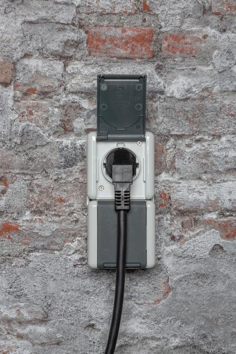 Productafbeelding Deltaco EV laadkabel E-car & Hybride, 16 A, 3.6 kW (CEE 7/7, 3.60 kW, 16 A, 5 m)
