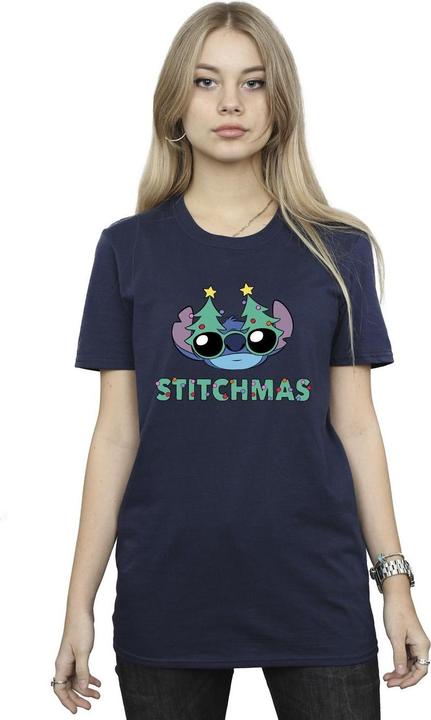 Produktbild Disney Lilo & Stitch Stitchmas Glasses TShirt (XL)