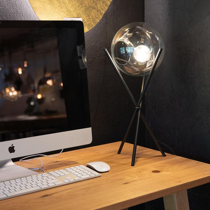 Produktbild s.luce Orb Glas-Tischlampe Dreibein 20cm (E27)