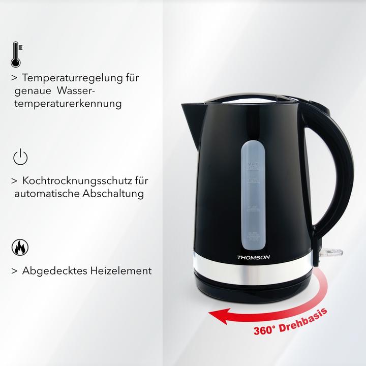 Image du produit Thomson Bouilloire avec filtre anticalcaire (1.70 l)