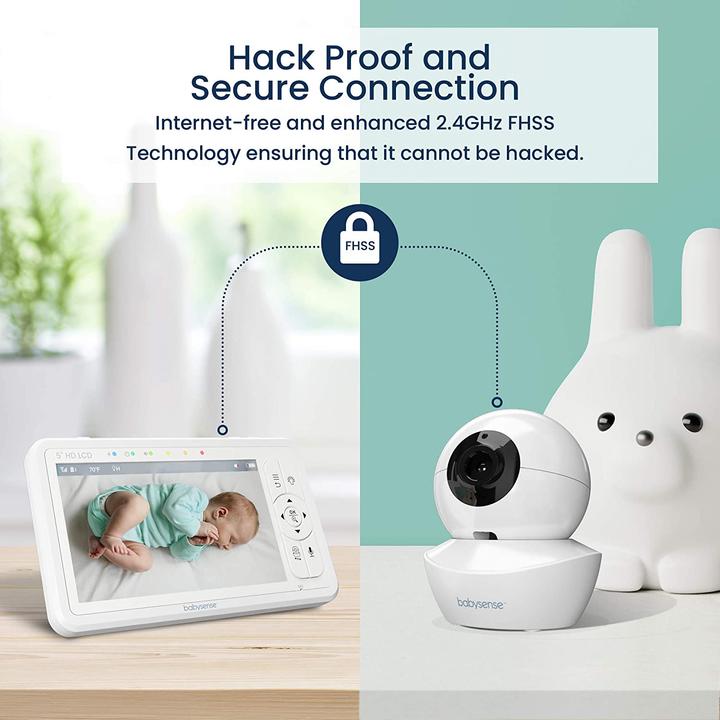 Produktbild Babysense Europe Baby Monitor (Babyphone mit Kamera, 292.60 m)