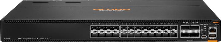 Produktbild Aruba HPE Networking CX 8100 24x10G SFP+ 4x40/100G QSFP28 FB Airflow 3Fan 2AC PSU Switch Bundle (28 Ports)