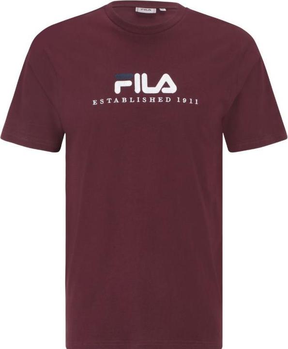Produktbild FILA Koszulka męska Bedburg burgundowa FAU0147 40107 S (S)