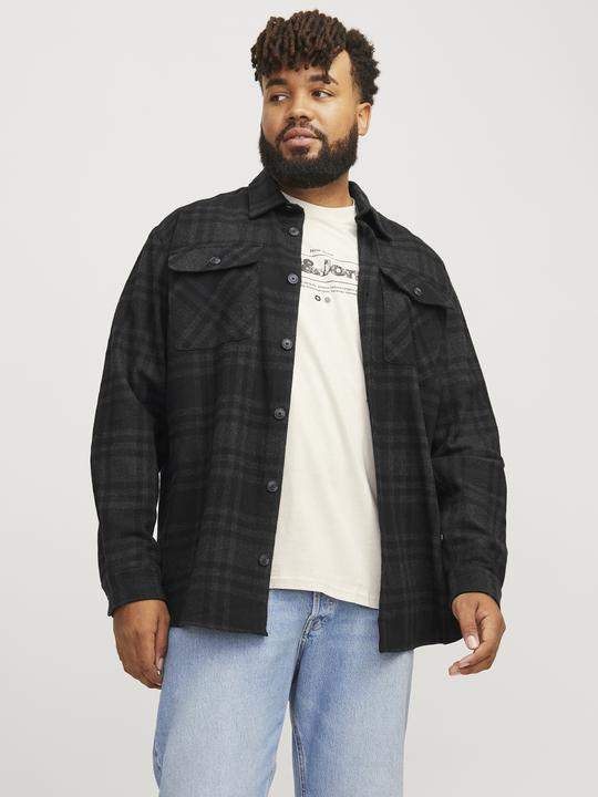 Produktbild Jack & Jones Plus Komfort Fit Overshirt Overshirt (7XL)