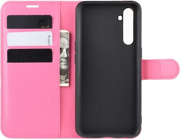 Produktbild MU Classic Litchi Leder Bookcover Series (Realme XT, Realme X2)