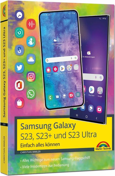 Immagine prodotto Samsung Galaxy S23, S23+ und S23 Ultra Smartphone mit Android 13 (Tedesco, Immersore Cristiano, 2023)