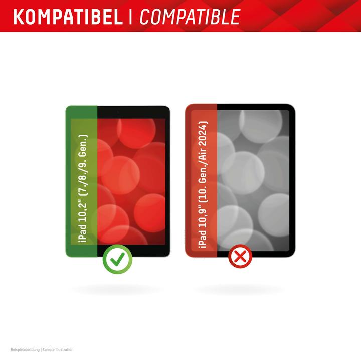 Actual product image Displex Tablet Privacy Safe, Tablet Blickschutzfolie (1 Piece, IPad 7th gen. 2019, iPad 8, IPad 9, iPad Air 2019 (3. Gen))