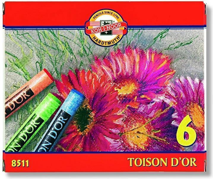 Immagine prodotto Koh-i-Noor Gesso pastello 6 colori (Multicolore, 6 x)