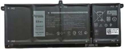 Dell Battery, 53WHR, 4 Cell (4 Zellen, 53 mAh)