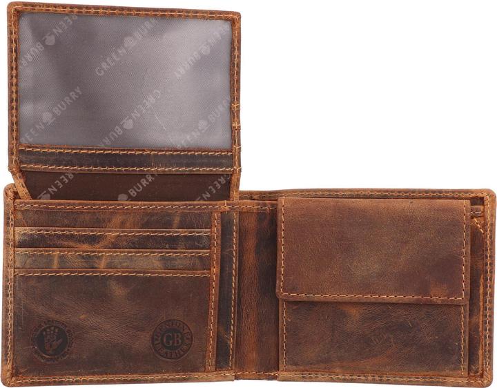 Produktbild Greenburry Vintage Sternzeichen Geldbörse Leder 12 cm