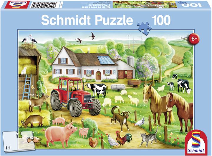 Schmidt Spiele Fattoria felice (100 pezzi)