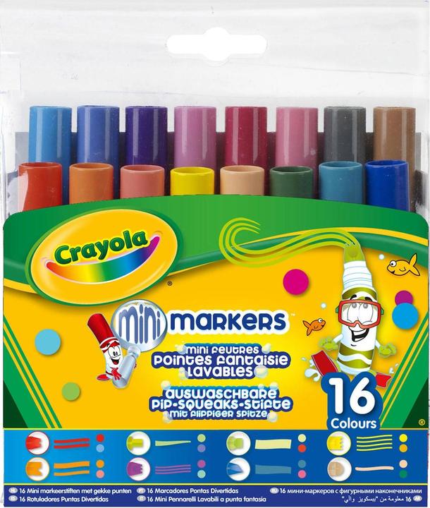 Immagine prodotto Crayola Pipsqueak con punti fantasia, 16st. (Multicolori, 16 x)