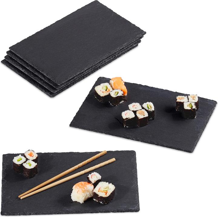 Actual product image Relaxdays Schieferplatte