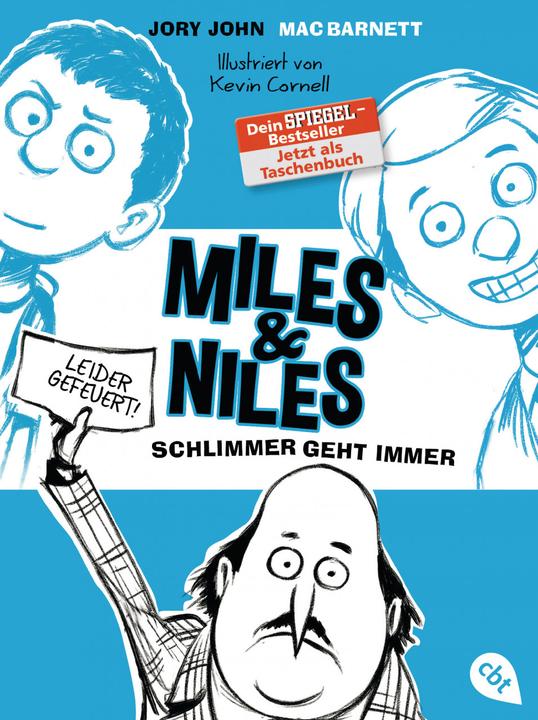 Image du produit Miles & Niles - Schlimmer geht immer (Allemand, Alexandra Ernst, Jory John, Mac Barnett, Kevin Cornell, 2020)