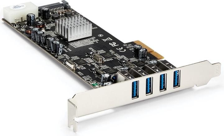 StarTech 4 Port PCIe Quad Bus USB 3.0 Card
