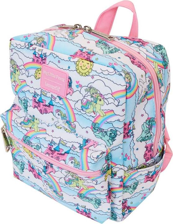 Actual product image Loungefly Hasbro by Mini Backpack My little Pony Sky Scene AOP (Hand luggage (up to 50 litres))
