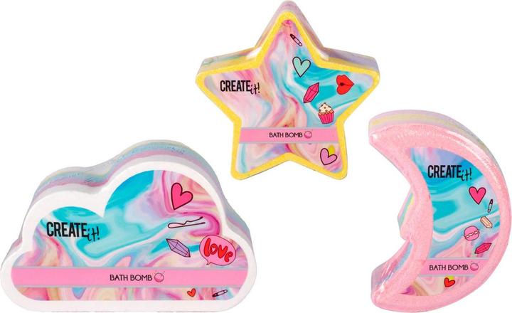 Actual product image Create It! Rainbow bath bomb