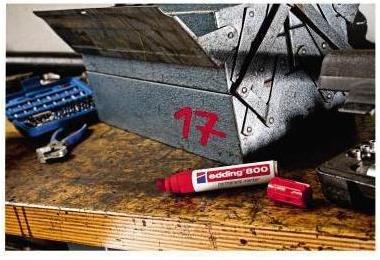 Produktbild Edding Permanent Marker 800 (Rot, 12 mm, 1 x)