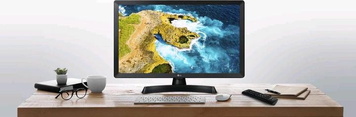 Actual product image LG 24TQ510SPZ 24 HD Ready SmartTV WLANMonitor, E (24", TQ51, LED, HD ready, 2022)