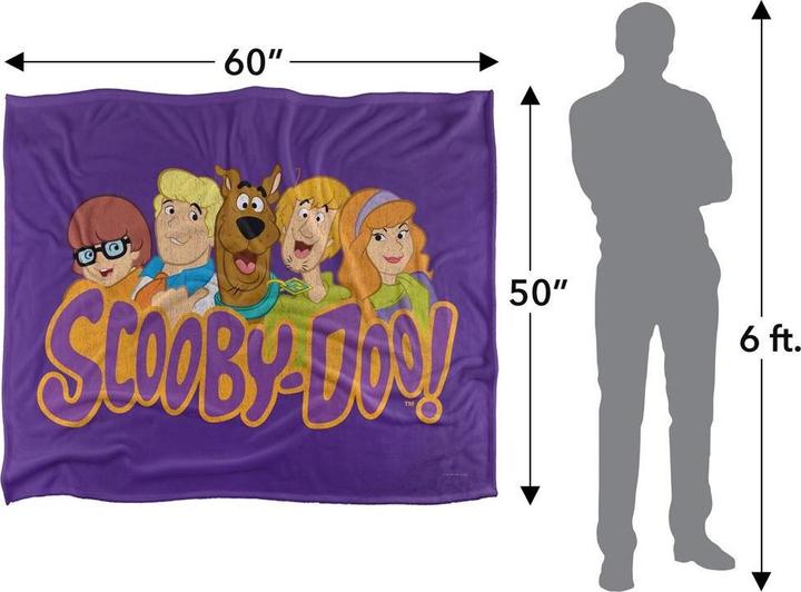 Produktbild Scooby Doo Decke Gruppenfoto (152 x 127 cm)