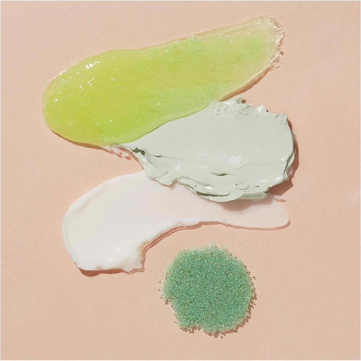 Produktbild Voesh Pedi In A Box Deluxe 4 Step Green Tea (Fussbad, Fusscrème & Fussgel, Fussmaske)