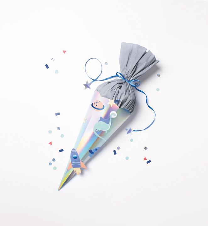 Image du produit Folia Set de bricolage cornet pour écolier Space School (68 cm, 7 x)