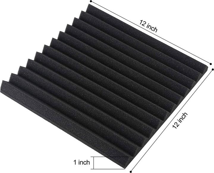 Devilly Tappeti in schiuma acustica (6 pz.)