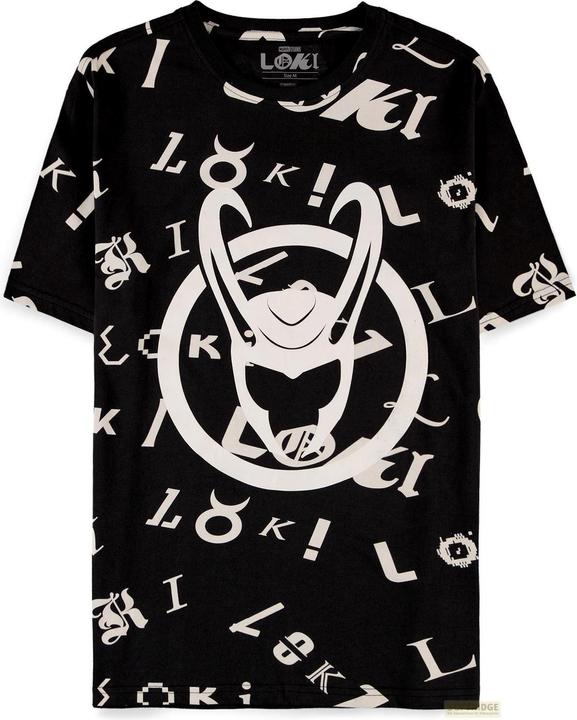 Difuzed Marvel - Loki - Men's Short Sleeved T-shirt - L (L)