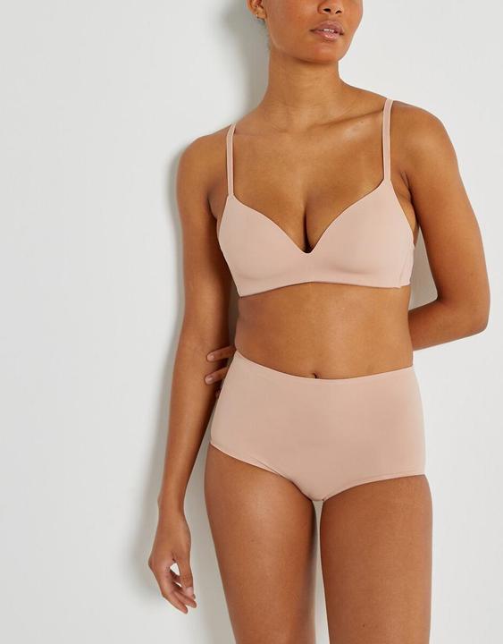 Image du produit La Redoute Collections Lot de 2 slips taille haute (42, lot de 2)