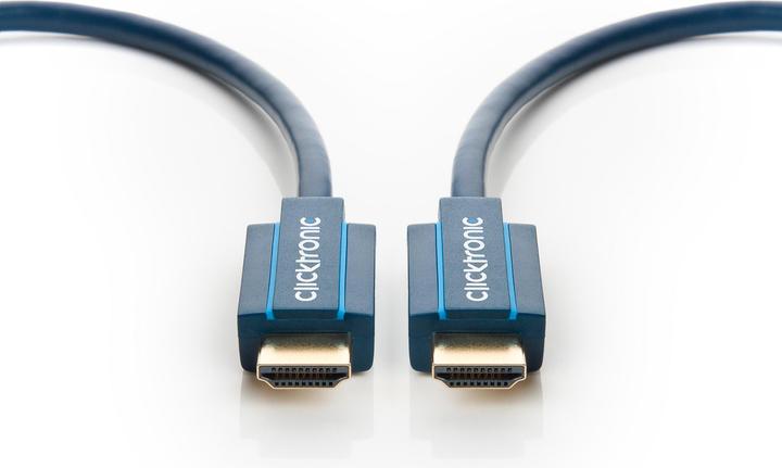 Actual product image Goobay Clicktronic High Speed HDMI Cable Ethernet (1 m, HDMI)